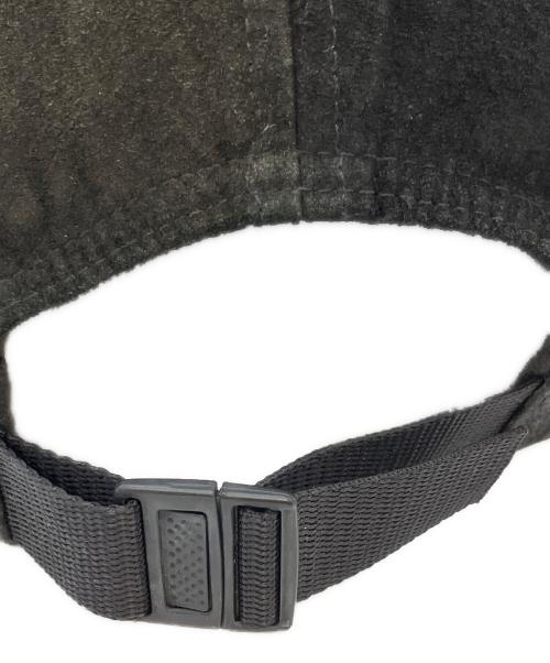 SUPREME（シュプリーム）SUPREME (シュプリーム) SUEDE CAMP CAP ブラックの古着・服飾アイテム