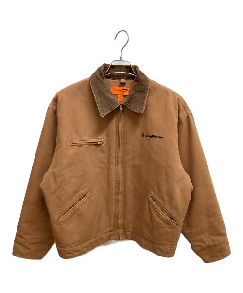 corner stone（コーナー ストーン）corner stone (コーナー ストーン) ワークジャケット ブラウン サイズ:SIZE Mの古着・服飾アイテム