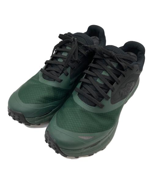 THE NORTH FACE（ザ ノース フェイス）THE NORTH FACE (ザ ノース フェイス) VECTIV Enduris ランニングシューズ グリーン×ブラック サイズ:SIZE 28cmの古着・服飾アイテム