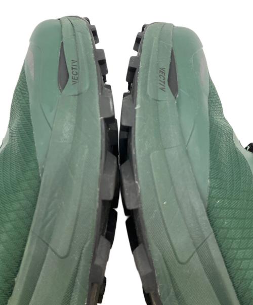 THE NORTH FACE（ザ ノース フェイス）THE NORTH FACE (ザ ノース フェイス) VECTIV Enduris ランニングシューズ グリーン×ブラック サイズ:SIZE 28cmの古着・服飾アイテム