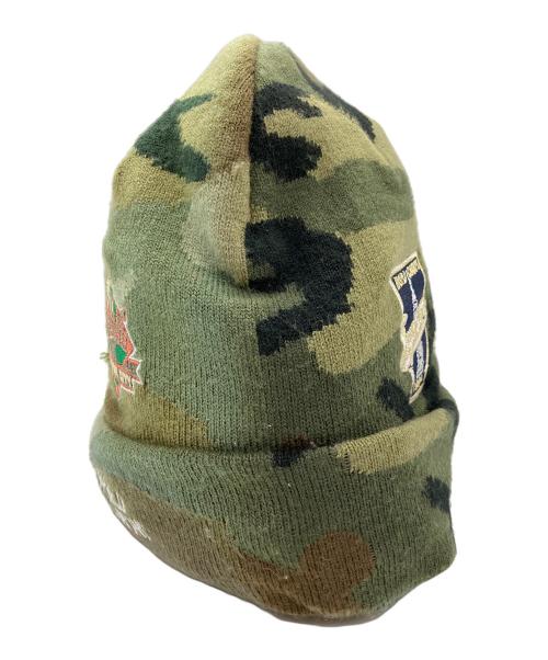 SUPREME（シュプリーム）SUPREME (シュプリーム) New Era (ニューエラ) ニット帽 グリーンの古着・服飾アイテム