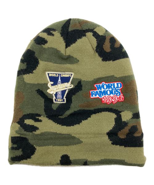 SUPREME（シュプリーム）SUPREME (シュプリーム) New Era (ニューエラ) ニット帽 グリーンの古着・服飾アイテム