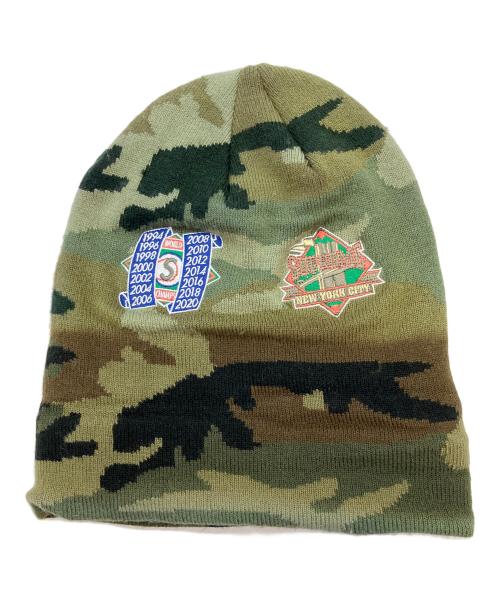 SUPREME（シュプリーム）SUPREME (シュプリーム) New Era (ニューエラ) ニット帽 グリーンの古着・服飾アイテム