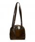 GUCCI (グッチ) OLD GUCCI バンブーショルダーバッグ ブラウン：7000円