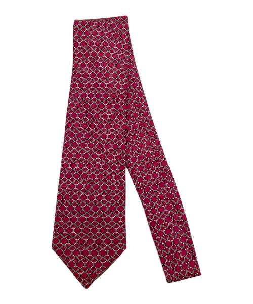 HERMES（エルメス）HERMES (エルメス) ネクタイ レッド サイズ:全長130cmの古着・服飾アイテム