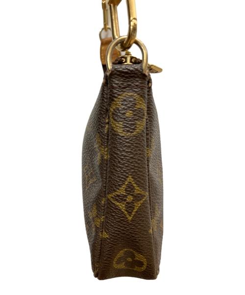 LOUIS VUITTON（ルイ ヴィトン）LOUIS VUITTON (ルイ ヴィトン) モノグラム ポシェット・アクセソワール ショルダーポーチ ブラウンの古着・服飾アイテム