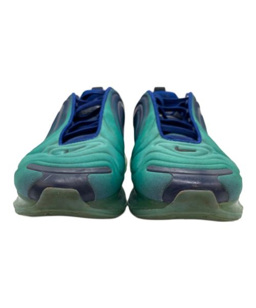 NIKE（ナイキ）NIKE (ナイキ) AIR MAX 720 スニーカー グリーン×ブルー サイズ:SIZE 25.5cmの古着・服飾アイテム