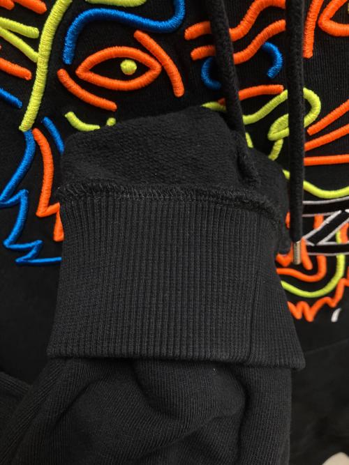 KENZO（ケンゾー）KENZO (ケンゾー) スウェットプルオーバーパーカー ブラック サイズ:SIZE Sの古着・服飾アイテム