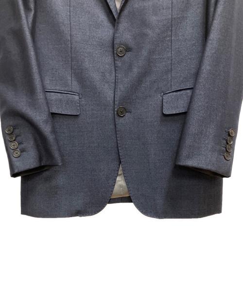 BURBERRY BLACK LABEL（バーバリーブラックレーベル）BURBERRY BLACK LABEL (バーバリーブラックレーベル) ウールシルク混セットアップスーツ ネイビー サイズ:SIZE 38Rの古着・服飾アイテム