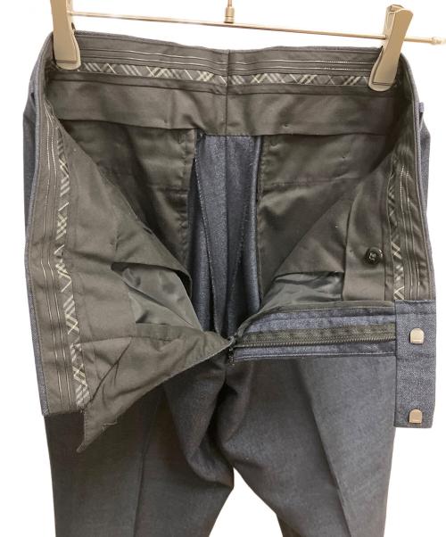 BURBERRY BLACK LABEL（バーバリーブラックレーベル）BURBERRY BLACK LABEL (バーバリーブラックレーベル) ウールシルク混セットアップスーツ ネイビー サイズ:SIZE 38Rの古着・服飾アイテム