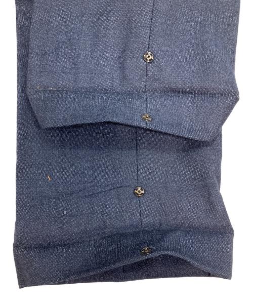 BURBERRY BLACK LABEL（バーバリーブラックレーベル）BURBERRY BLACK LABEL (バーバリーブラックレーベル) ウールシルク混セットアップスーツ ネイビー サイズ:SIZE 38Rの古着・服飾アイテム
