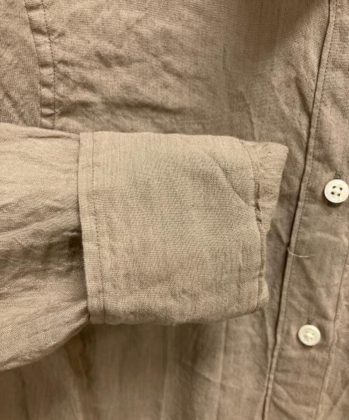 MADISON BLUE（マディソンブルー）MADISON BLUE (マディソンブルー) リネンシルクマダムシャツ ブラウン サイズ:SIZE 00（XS）の古着・服飾アイテム