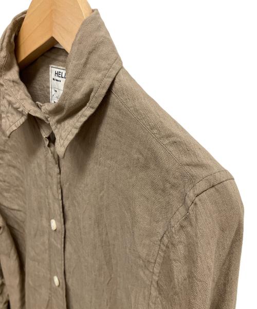 MADISON BLUE（マディソンブルー）MADISON BLUE (マディソンブルー) リネンシルクマダムシャツ ブラウン サイズ:SIZE 00（XS）の古着・服飾アイテム