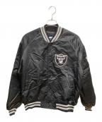 Chalk Lineチョークライン）の古着「スタジャン」｜ブラック