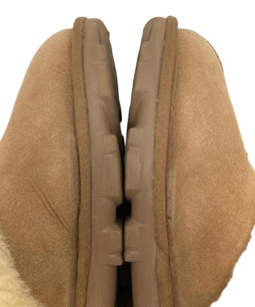 UGG（アグ）UGG (アグ) コケット　ムートンスリッパ ブラウン×ベージュ サイズ:SIZE 24cmの古着・服飾アイテム
