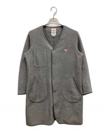中古・古着通販】DANTON (ダントン) ノーカラーコート グレー サイズ