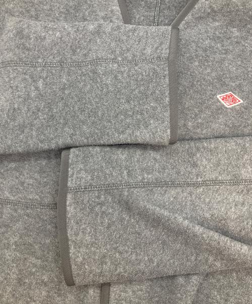 DANTON（ダントン）DANTON (ダントン) ノーカラーコート グレー サイズ:SIZE 34の古着・服飾アイテム