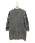 DANTON (ダントン) ノーカラーコート グレー サイズ:SIZE 34：8000円