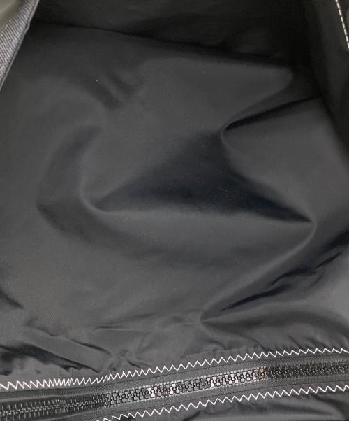 JIB（ジブ）JIB (ジブ) Border Duffle Bag ブラックの古着・服飾アイテム