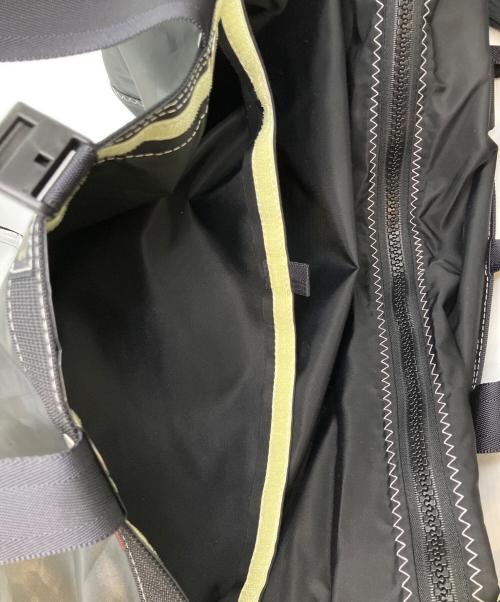 JIB（ジブ）JIB (ジブ) Border Duffle Bag ブラックの古着・服飾アイテム