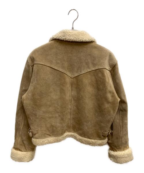 GELEONE（ガレオネ）GELEONE (ガレオネ) スエードボアジャケット ベージュ サイズ:SIZE Fの古着・服飾アイテム