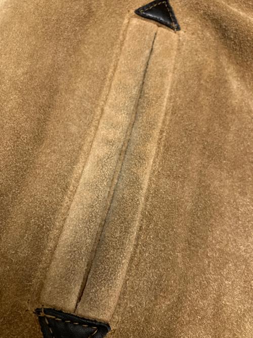 GELEONE（ガレオネ）GELEONE (ガレオネ) スエードボアジャケット ベージュ サイズ:SIZE Fの古着・服飾アイテム