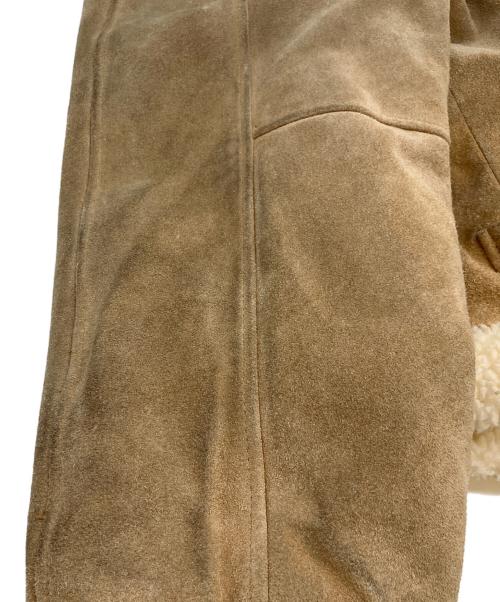 GELEONE（ガレオネ）GELEONE (ガレオネ) スエードボアジャケット ベージュ サイズ:SIZE Fの古着・服飾アイテム