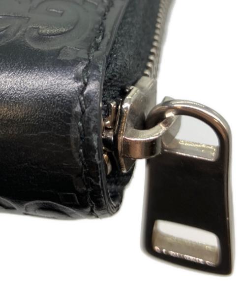 GUCCI（グッチ）GUCCI (グッチ) 長財布 ブラックの古着・服飾アイテム