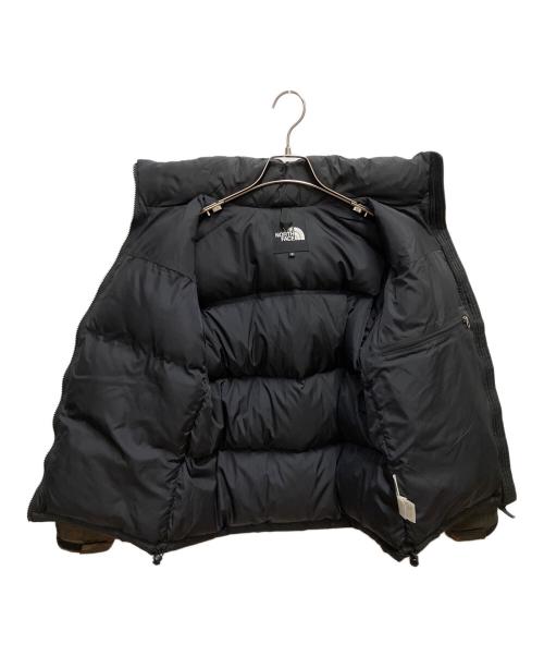 THE NORTH FACE（ザ ノース フェイス）THE NORTH FACE (ザ ノース フェイス) ヌプシダウンジャケット ブラック×グリーン サイズ:SIZE Sの古着・服飾アイテム