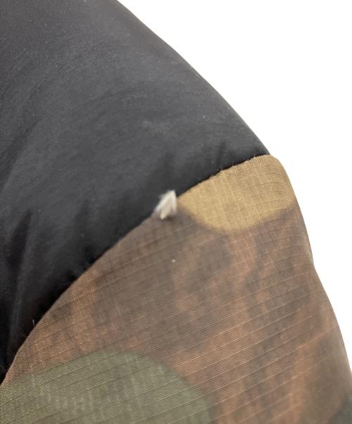 THE NORTH FACE（ザ ノース フェイス）THE NORTH FACE (ザ ノース フェイス) ヌプシダウンジャケット ブラック×グリーン サイズ:SIZE Sの古着・服飾アイテム