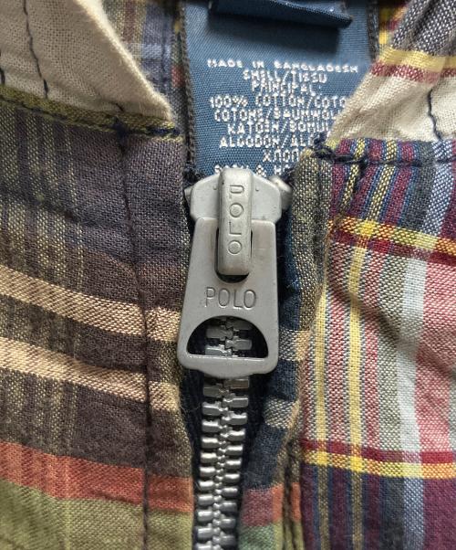 POLO RALPH LAUREN（ポロ・ラルフローレン）POLO RALPH LAUREN (ポロ・ラルフローレン) ジップジャケット マルチカラー サイズ:SIZE XLの古着・服飾アイテム