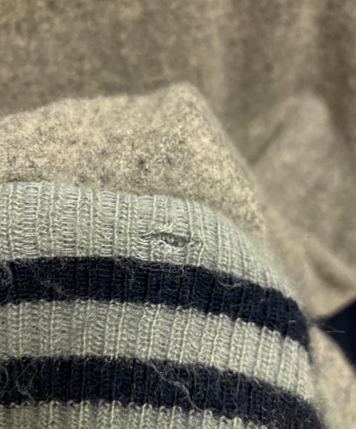 POLO RALPH LAUREN（ポロ・ラルフローレン）POLO RALPH LAUREN (ポロ・ラルフローレン) スタジャン ネイビー×グレー サイズ:SIZE Mの古着・服飾アイテム