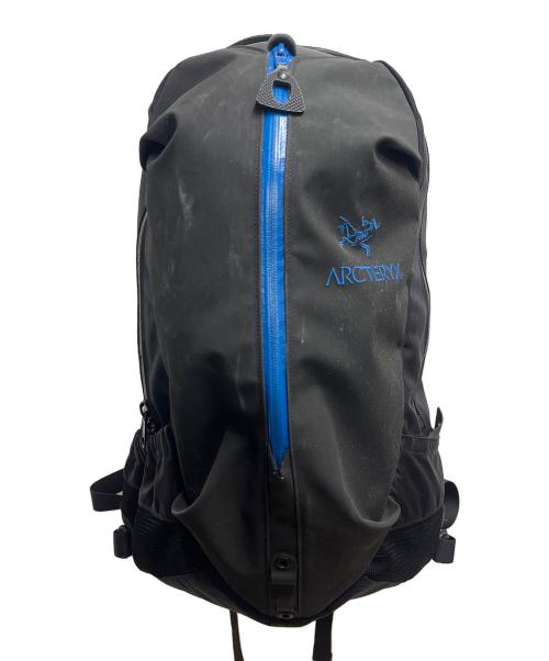 ARC'TERYX（アークテリクス）ARC'TERYX (アークテリクス) ARRO22　リュック ブラック×ブルーの古着・服飾アイテム