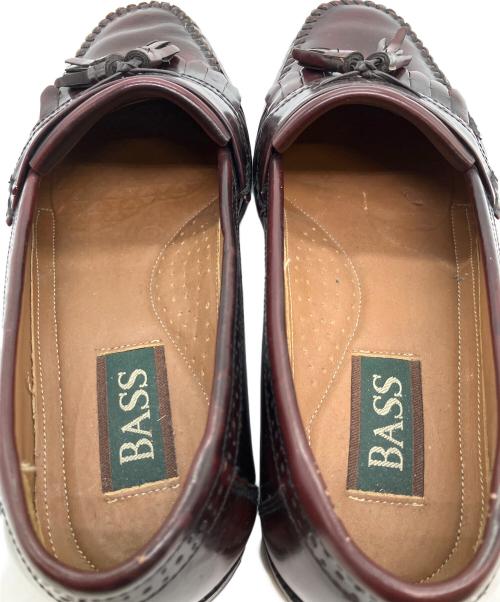 G.H.BASS（ジーエイチバス）G.H.BASS (ジーエイチバス) NELSON　キルトタッセルローファー ブラウン サイズ:SIZE 9Dの古着・服飾アイテム