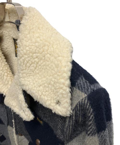 Wrangler（ラングラー）Wrangler (ラングラー) N.HOOLYWOOD (エヌ ハリウッド) ランチジャケット ネイビー サイズ:SIZE Sの古着・服飾アイテム