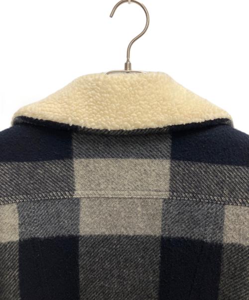 Wrangler（ラングラー）Wrangler (ラングラー) N.HOOLYWOOD (エヌ ハリウッド) ランチジャケット ネイビー サイズ:SIZE Sの古着・服飾アイテム