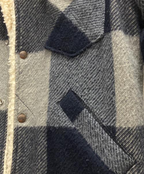 Wrangler（ラングラー）Wrangler (ラングラー) N.HOOLYWOOD (エヌ ハリウッド) ランチジャケット ネイビー サイズ:SIZE Sの古着・服飾アイテム