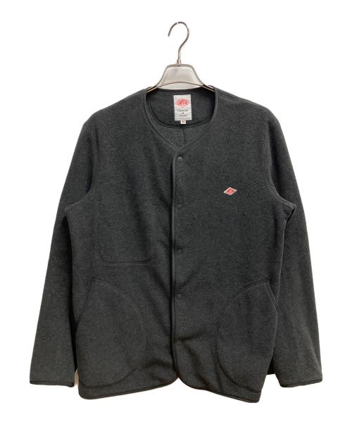DANTON（ダントン）DANTON (ダントン) フリースノーカラージャケット グレー サイズ:SIZE 44の古着・服飾アイテム