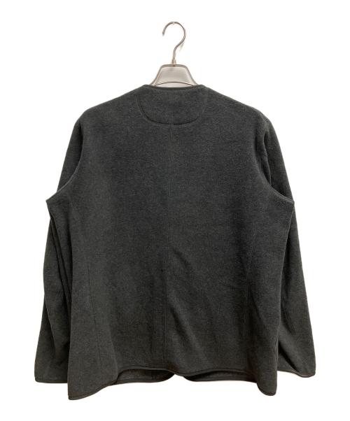 DANTON（ダントン）DANTON (ダントン) フリースノーカラージャケット グレー サイズ:SIZE 44の古着・服飾アイテム