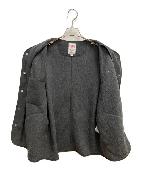 DANTON（ダントン）DANTON (ダントン) フリースノーカラージャケット グレー サイズ:SIZE 44の古着・服飾アイテム