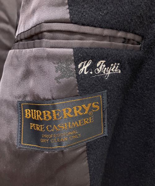 Burberry's（バーバリー）Burberry's (バーバリー) ロングコート ネイビー サイズ:不明の古着・服飾アイテム