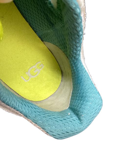 UGG（アグ）UGG (アグ) Westsider Low ローカットスニーカー グレー×蛍光グリーン サイズ:24の古着・服飾アイテム