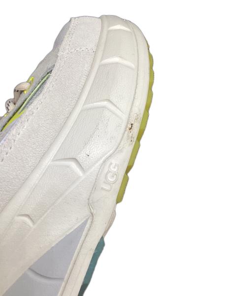 UGG（アグ）UGG (アグ) Westsider Low ローカットスニーカー グレー×蛍光グリーン サイズ:24の古着・服飾アイテム