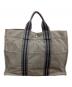 HERMES (エルメス) フールトゥMM トートバッグ グレー：8000円