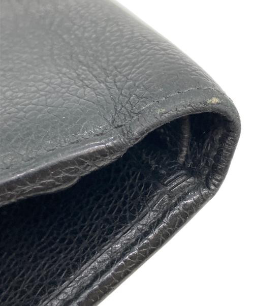 BVLGARI（ブルガリ）BVLGARI (ブルガリ) 2つ折り財布 ブラックの古着・服飾アイテム