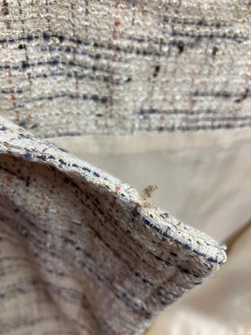 CELINE（セリーヌ）CELINE (セリーヌ) セットアップスカートスーツ ベージュ サイズ:SIZE 42/SIZE 40の古着・服飾アイテム