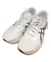 asics（アシックス）の古着「MAGIC SPEED4 ランニングシューズ」｜ホワイト×ブラック