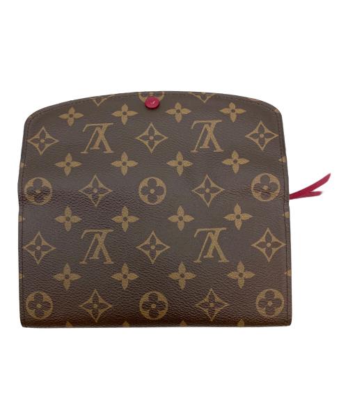 LOUIS VUITTON（ルイ ヴィトン）LOUIS VUITTON (ルイ ヴィトン) モノグラム　ポルトフォイユ・エミリー ブラウンの古着・服飾アイテム