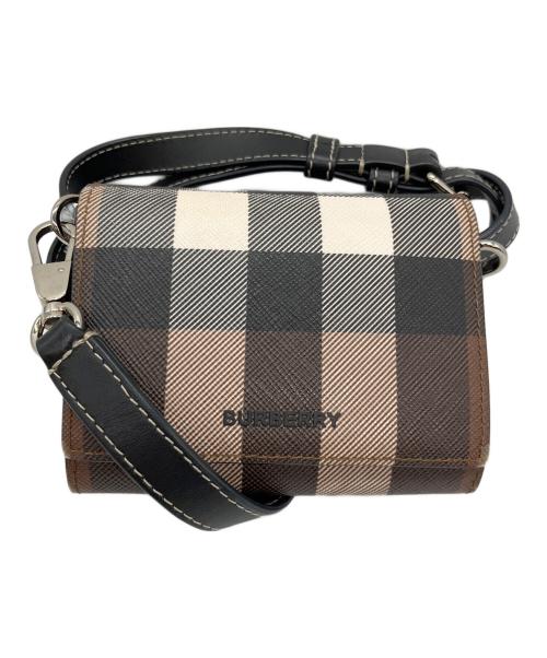 BURBERRY（バーバリー）BURBERRY (バーバリー) 2つ折り財布 ブラウンの古着・服飾アイテム