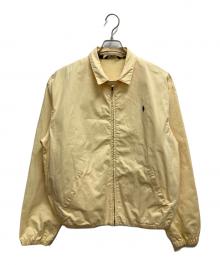 POLO RALPH LAUREN（ポロ・ラルフローレン）の古着「スイングトップ」｜イエロー